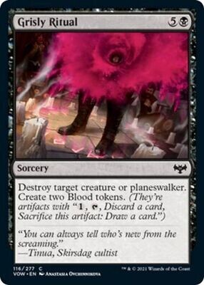 Grisly Ritual 116/277
Innistrad: Crimson Vow Singles   (Español)