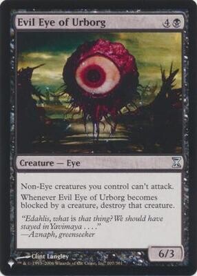 Evil Eye of Urborg 107/301 - The List
The List Singles  (dañada)