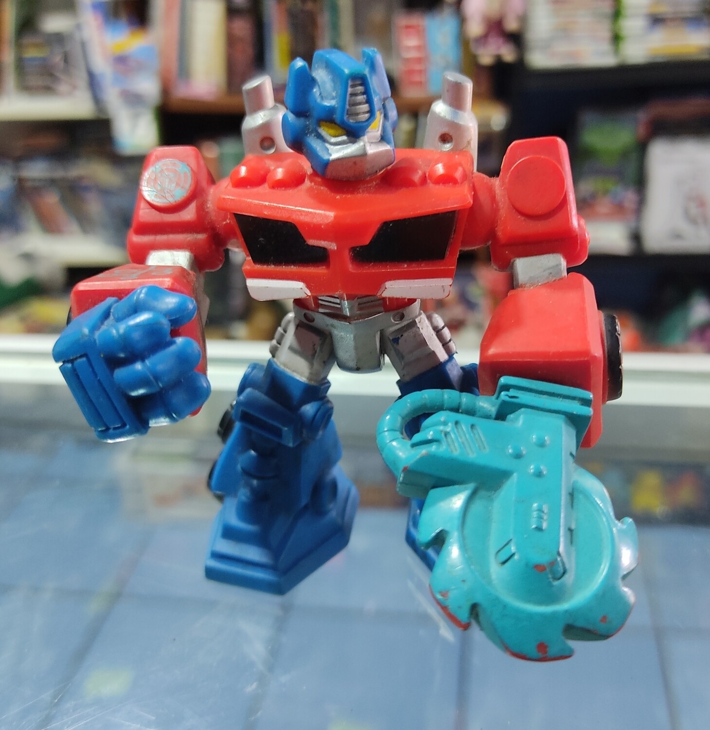 SJ Optimus Prime Transformers Playskol Rescue