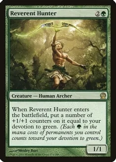 Reverent Hunter 173/249 - Theros (THS) (Español)