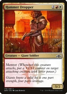 Hammer Dropper - Guilds of Ravnica (GRN) Guilds of Ravnica Foil