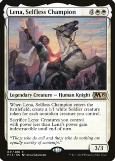 Lena, Selfless Champion - Core Set 2019 (M19)
Core Set 2019