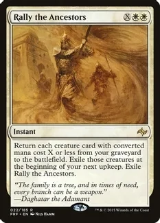 Rally the Ancestors - Fate Reforged (FRF)
Fate Reforged