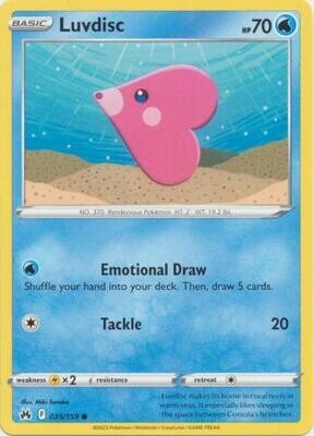 GA Luvdisc - 035/159 - Common
Crown Zenith Singles