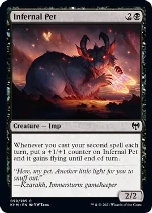 Infernal Pet - Kaldheim (KHM) Kaldheim