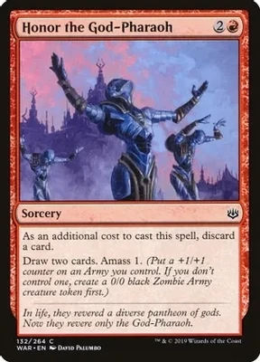 Honor the God-Pharaoh 132/264 - War of the Spark (WAR)