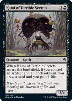 Kami of Terrible Secrets 105/302 - Kamigawa: Neon Dynasty (NEO)