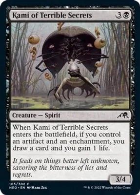 Kami of Terrible Secrets 105/302 - Kamigawa: Neon Dynasty (NEO)