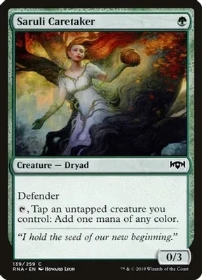 Saruli Caretaker - Ravnica Allegiance (RNA)
Ravnica Allegiance *Espanol*