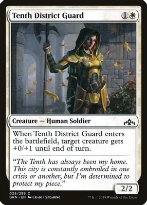 Tenth District Guard - Guilds of Ravnica (GRN)
Guilds of Ravnica *Espanol*