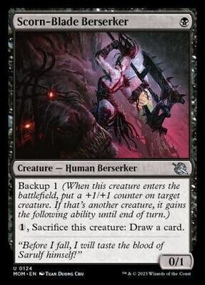 Scorn-Blade Berserker 0124 March of the Machine Singles (Español)