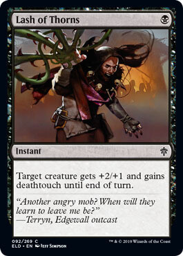 Lash of Thorns 092/269 - Throne of Eldraine Singles (FOIL)