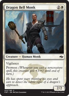 Dragon Bell Monk 010/185 Fate Reforged Singles