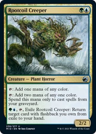 Rootcoil Creeper 238/277
Innistrad: Midnight Hunt Singles  (Español)