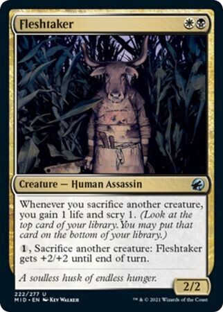 Fleshtaker 222/277
Innistrad: Midnight Hunt Singles