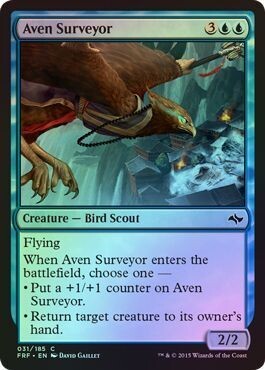 Aven Surveyor 031/185 - Foil
Fate Reforged Foil Singles  (Español)