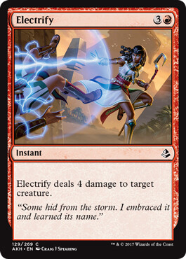 Electrify 129/269 - Amonkhet Singles   (Español)