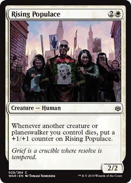 Rising Populace 029/264 War of the Spark Singles  (Español)