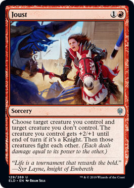 Joust 129/269 - Throne of Eldraine Singles