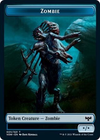 Zombie Token 005/021
Innistrad: Crimson Vow Singles   (Español)