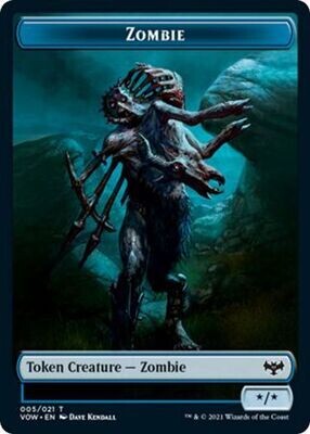 Zombie Token 005/021
Innistrad: Crimson Vow Singles   (Español)