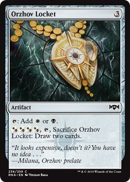 Orzhov Locket 236/259 Ravnica Allegiance Singles