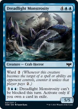 Dreadlight Monstrosity 057/277
Innistrad: Crimson Vow Singles  (Español)