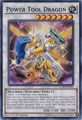Power Tool Dragon - LC5D-EN236 - Common 1st Edition
Legendary Collection 5D&#39;s LC5D Singles