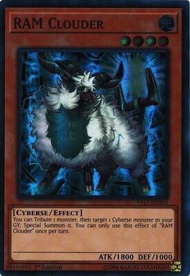 RAM Clouder - YS17-EN003 - Super Rare 1st Edition Starter Deck Link Strike Singles (espanol)