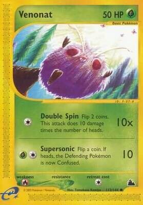 Venonat - 112/144 - Common
Skyridge Singles