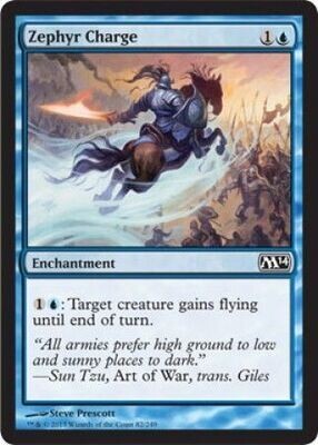 Zephyr Charge
Magic 2014 (M14) Singles  (Español)