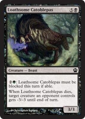 Loathsome Catoblepas 95/249 - Theros Singles