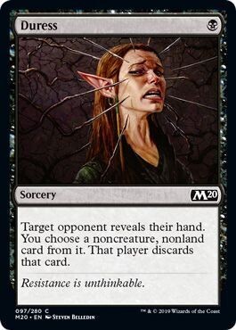 Duress 097/280 - Magic 2020 (M20) Singles