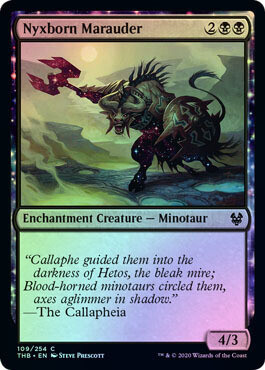 Nyxborn Marauder 109/254 - Foil
Theros: Beyond Death Foil Singles (Español)