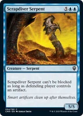 Scrapdiver Serpent 094/361 - Commander Legends Singles