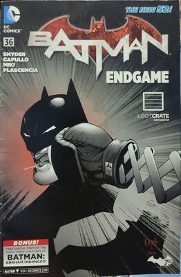 BA Batman Issue 36 Endgame Lootcrate DC Comics Ingles