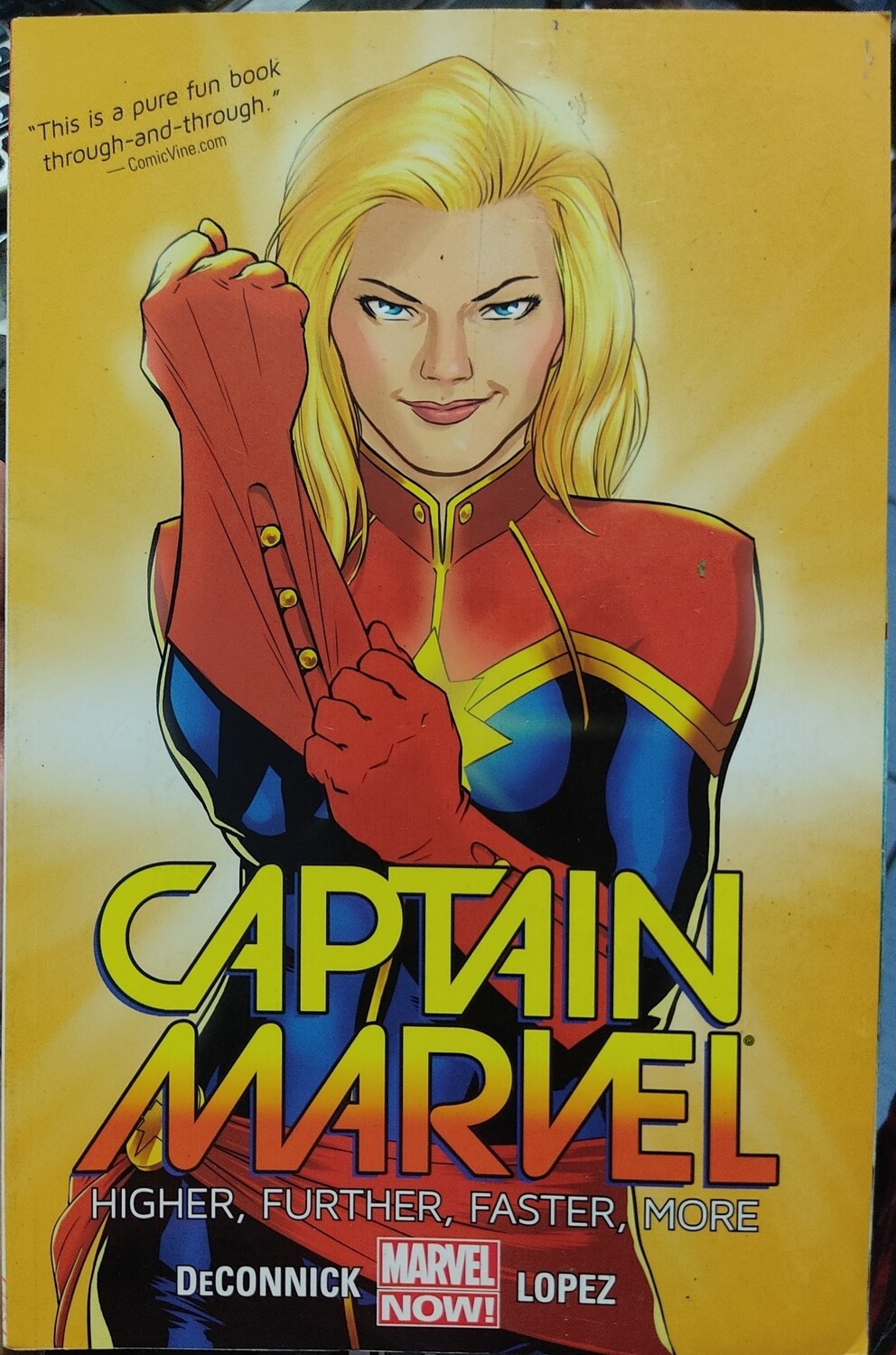 BA Captain Marvel Higher Further Faster More TP Marvel Comics Ingles