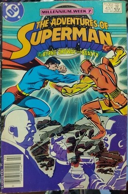 BA The Adventures of Superman Issue 437 DC Comics Ingles