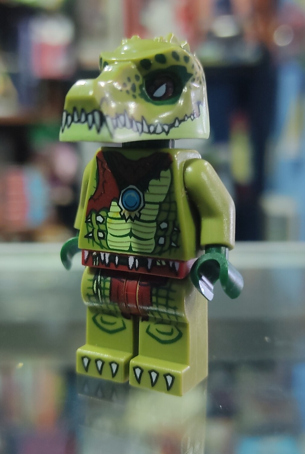 BA Lego Chima Crocodile Warrior Mini Figura