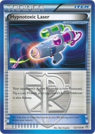 Hypnotoxic Laser - 123/135 - Uncommon
Black &amp; White 8: Plasma Storm Singles