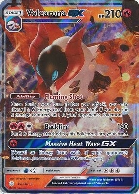 SH Volcarona GX - 35/236 - Ultra Rare
Sun &amp; Moon: Cosmic Eclipse Singles
