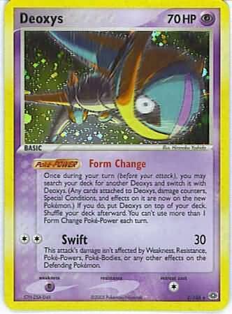 SH Deoxys (Speed) - 2/106 - Holo Rare
Ex Emerald Singles