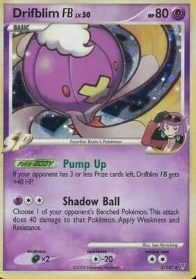 SH Drifblim FB - 3/147 - Holo Rare
Platinum: Supreme Victors Singles