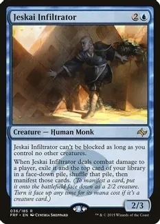Jeskai Infiltrator - Fate Reforged (FRF)
Fate Reforged
