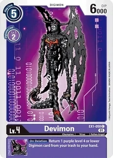 Devimon - Classic Collection (EX01)
Classic Collection