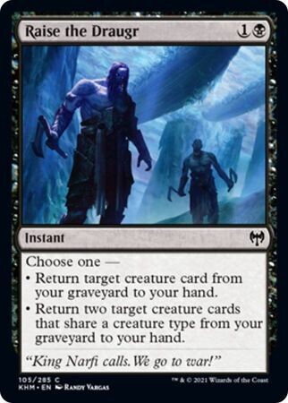 Raise the Draugr 105/285 - Kaldheim Singles (Español)