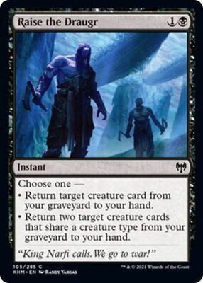 Raise the Draugr 105/285 - Kaldheim Singles (Español)