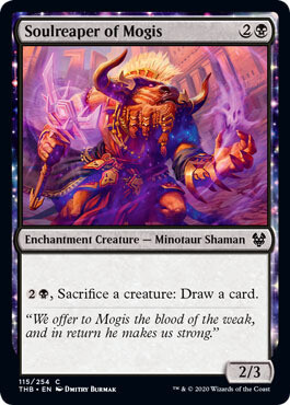 Soulreaper of Mogis 115/254 Theros: Beyond Death Singles  (Español)