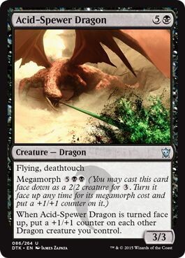 Acid-Spewer Dragon 086/264 Dragons of Tarkir Singles