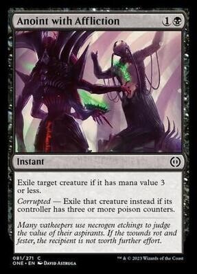 Anoint with Affliction 081/271 Phyrexia All Will Be One Singles